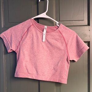 Pink Kids Crop Top